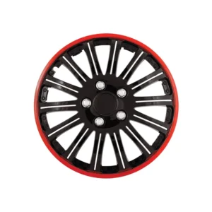 Pilot Automotive Universal Fit Black with Red Trim