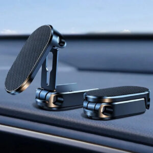 1-Pack Universal Magnetic Car Mount Stand-Foldable 360 Rotation Dashboard Phone Holder TIKA