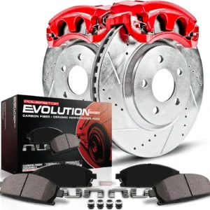 KC2439 1-Click Performance Brake Kit with Caliper for Acura RSX 2002-2006, Honda Civic 2006-2011 [Model Specific]
